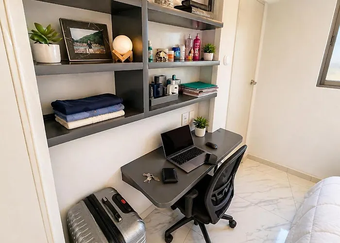 Appartement Con 13 Individuales Con Bano Privado A 2 Min De Ciudad Universitaria - Unam - Institutos De Investigacion